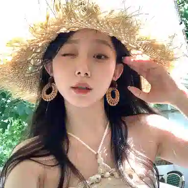 芒果饰品 波西米亚民族风 亚克力 耳环 女款