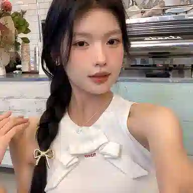 芒果饰品 韩系金属蝴蝶结 发圈 女款