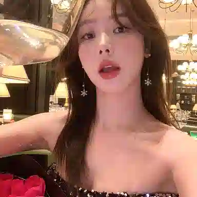 芒果饰品 珍珠流苏长款气质 锆石 耳环 女款