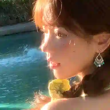 芒果饰品 轻氧~复古民族风水滴流苏 铜 耳环 女款