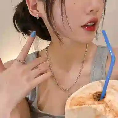 芒果饰品 睡觉不用摘轻奢小众设计感 铜 锆石 耳环 女款