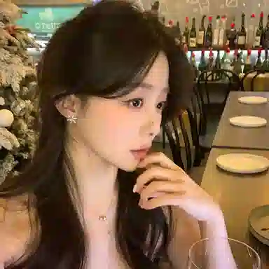 芒果饰品 闪锆雪花耳夹耳骨夹 铜 耳钉 女款