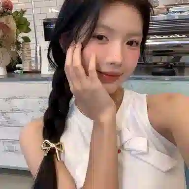 芒果饰品 韩系金属蝴蝶结 发圈 女款