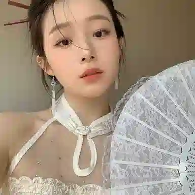 芒果饰品 新中式国风  高级感古风 耳坠清冷 铜 耳环 女款