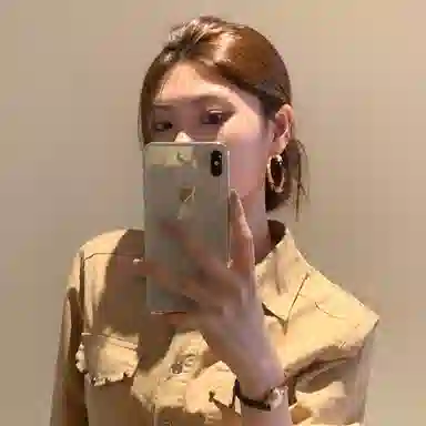 芒果饰品 轻奢高级感豹纹几何耳饰 铜合金 耳环 女款