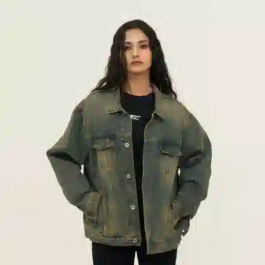 11ESTRANGER Denim Jacket Blue