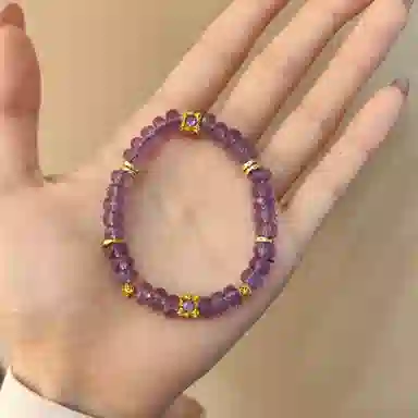 金杰福 九离紫火 圣诞跨年新中式增强运势 #好运 水晶 手串 女款