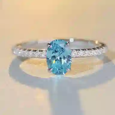 金杰福 极简系列 培育钻石 戒指 女款