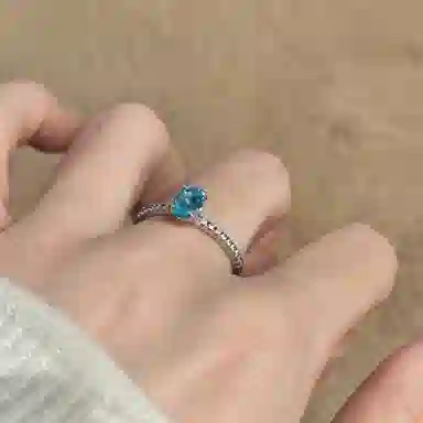 金杰福 极简系列 培育钻石 戒指 女款