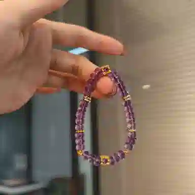 金杰福 九离紫火 圣诞跨年新中式增强运势 #好运 水晶 手串 女款