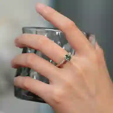 金杰福 贝拉公主小众高级轻奢 合金 戒指 女款