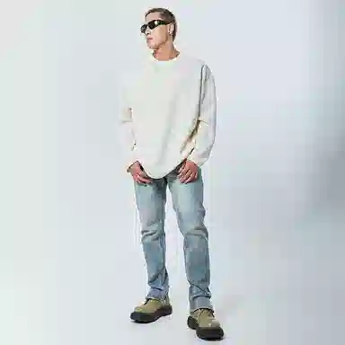 Muscle Dog Long Sleeve Tee