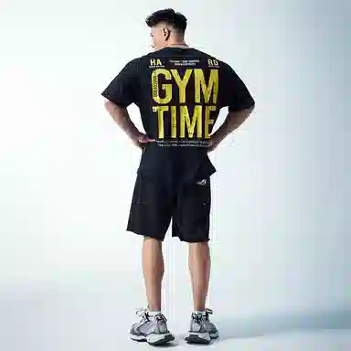 Muscle Dog Training Tee Black