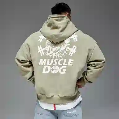 Muscle Dog Classic Hoodie