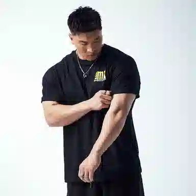 Muscle Dog Training Tee Black