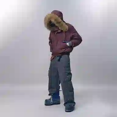 NOTHOMME Monterest N2B Windproof Detachable Fur Collar Down Jacket