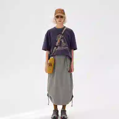 NOTHOMME Retro Ethnic Pattern Skirt