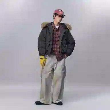 NOTHOMME Monterest N2B Windproof Detachable Fur Collar Down Jacket