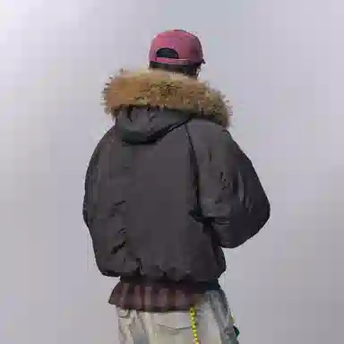 NOTHOMME Monterest N2B Windproof Detachable Fur Collar Down Jacket