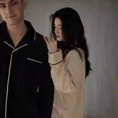 同语 情侣睡衣海岛绒秋冬季加厚男女士套装可外穿珊瑚绒家居服冬天 家居套装 情侣款 墨蓝色