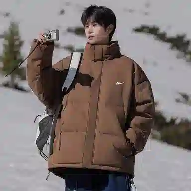 Warrior Basic Retro Lettering Cotton Jacket