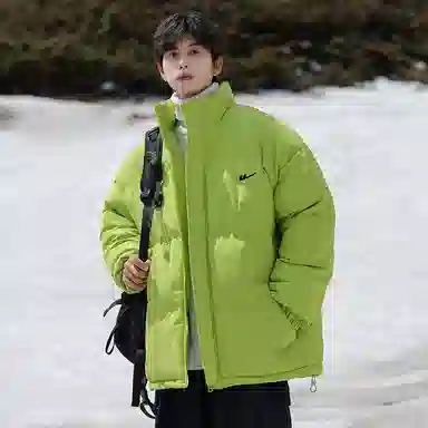 Warrior Basic Retro Lettering Cotton Jacket