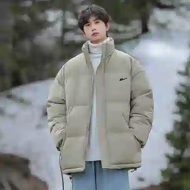 Warrior Basic Retro Lettering Cotton Jacket