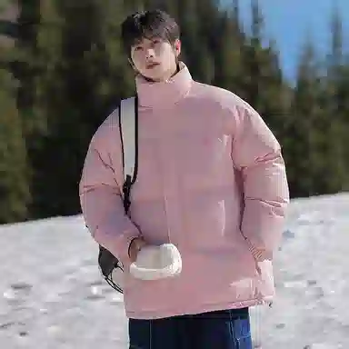 Warrior Basic Retro Lettering Cotton Jacket