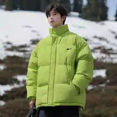 Warrior Basic Retro Lettering Cotton Jacket