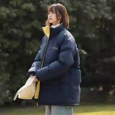 Warrior Basic Retro Lettering Cotton Jacket