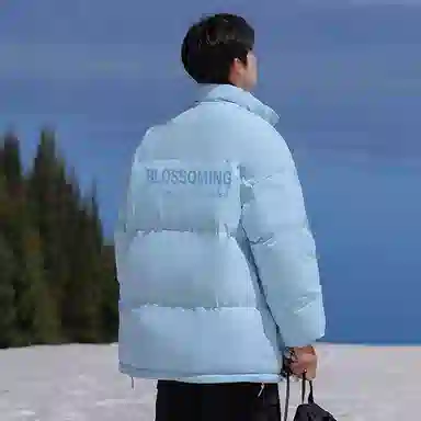 Warrior Basic Retro Lettering Cotton Jacket