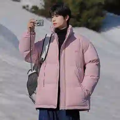 Warrior Basic Retro Lettering Cotton Jacket