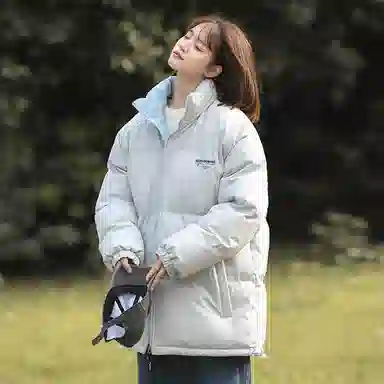 Warrior Basic Retro Lettering Cotton Jacket