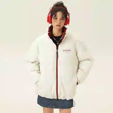 Warrior Basic Retro Lettering Cotton Jacket