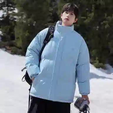 Warrior Basic Retro Lettering Cotton Jacket