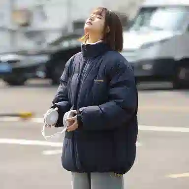 Warrior Basic Retro Lettering Cotton Jacket