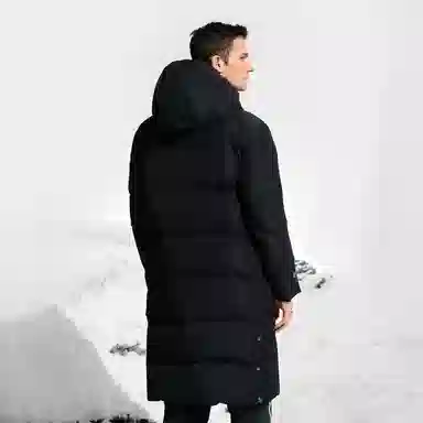 FILA Ski Long Down Jacket Black