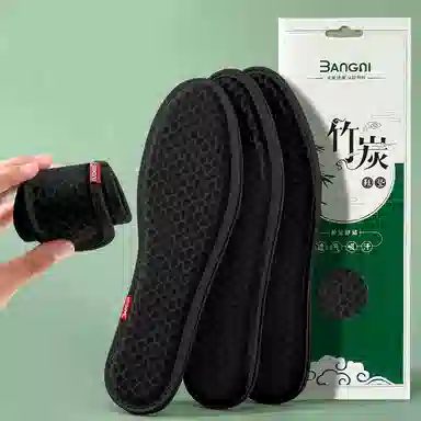 邦尼世家 防臭吸汗板鞋运动鞋软弹减震 透气网布 鞋垫 男女同款情侣款