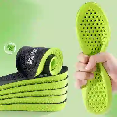 邦尼世家 运动军训防臭透气舒适高弹减震 鞋垫 男女同款情侣款