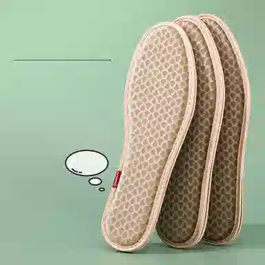 邦尼世家 防臭吸汗板鞋运动鞋软弹减震 透气网布 鞋垫 男女同款情侣款