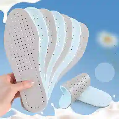 邦尼世家 透气吸汗减震高弹 乳胶 鞋垫 男女同款情侣款