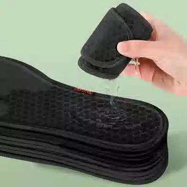 邦尼世家 防臭吸汗板鞋运动鞋软弹减震 透气网布 鞋垫 男女同款情侣款