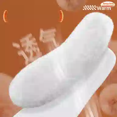 邦尼世家 皮毛一体保暖真羊毛冬天蓄热防寒防冻脚加绒加厚长绒 羊毛毡 鞋垫 儿童款