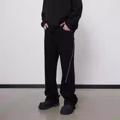 PASET Black Straight Jeans