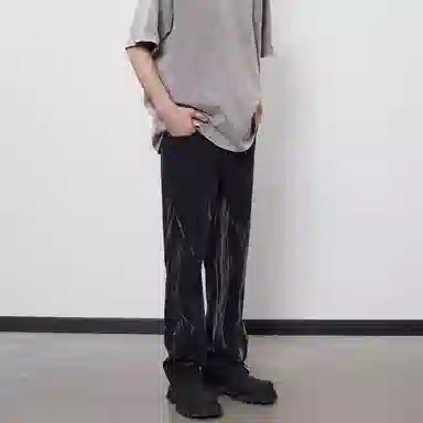 PASET Straight Jeans Black