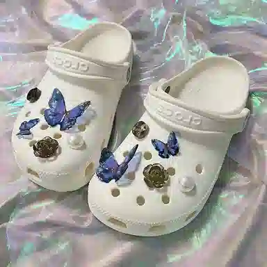 US8ACC Dream Butterfly Crocs Charm