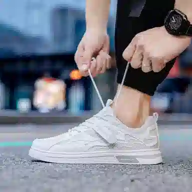 Warrior Mesh White Sneakers