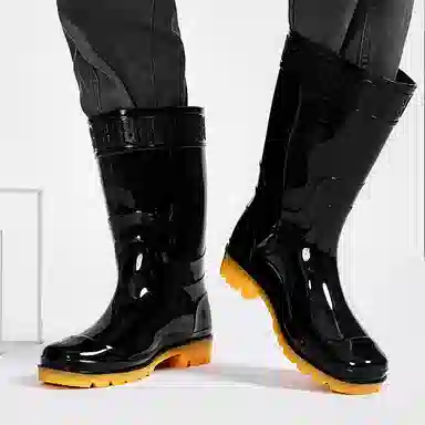 Warrior Rain Boots Black