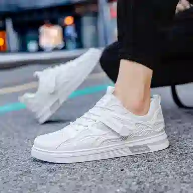 Warrior Mesh White Sneakers