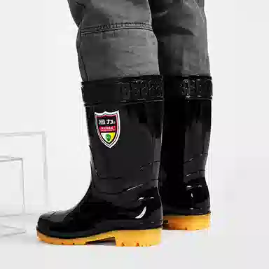 Warrior Rain Boots Black